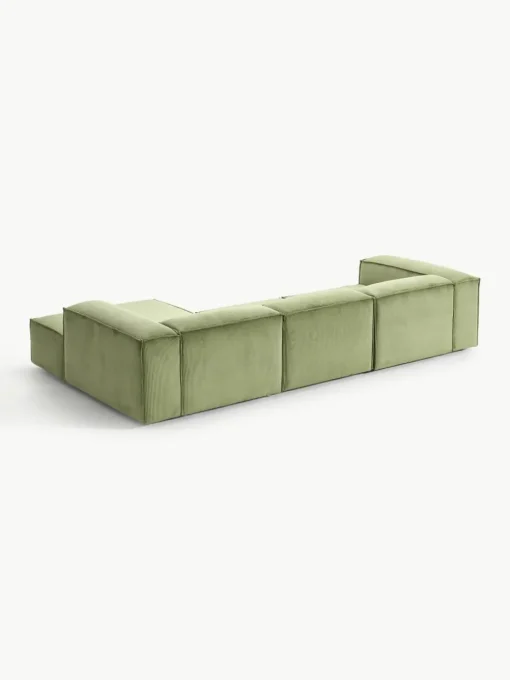 Modulaire hoekbank Lennon van corduroy