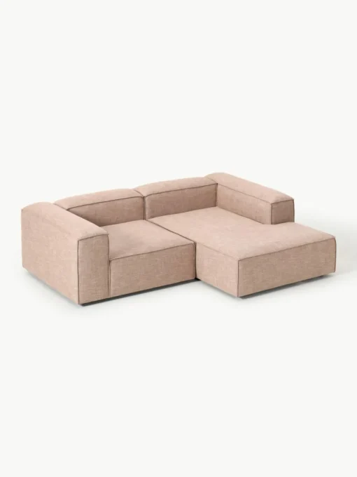 Modulaire hoekbank Lennon van linnenmix