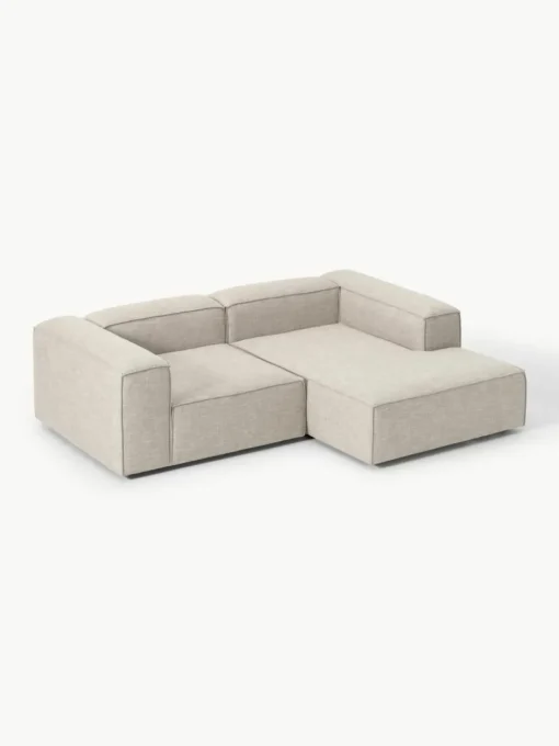 Modulaire hoekbank Lennon van linnenmix