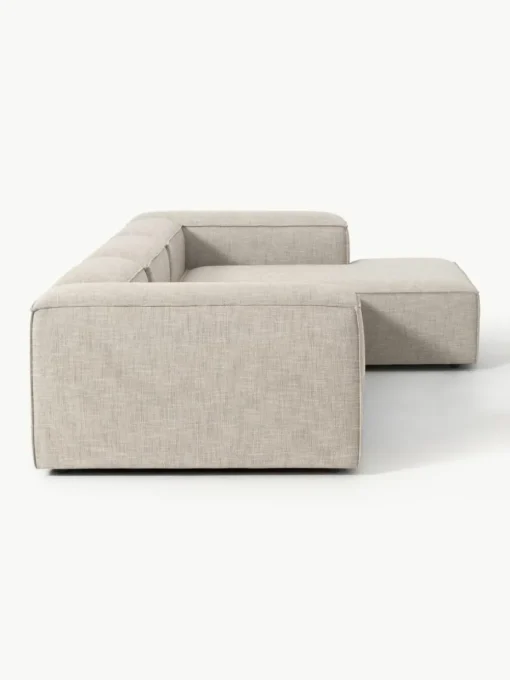 Modulaire hoekbank Lennon van linnenmix
