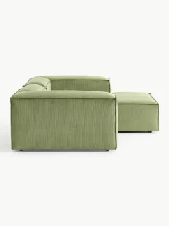 Modulaire hoekbank Lennon van corduroy