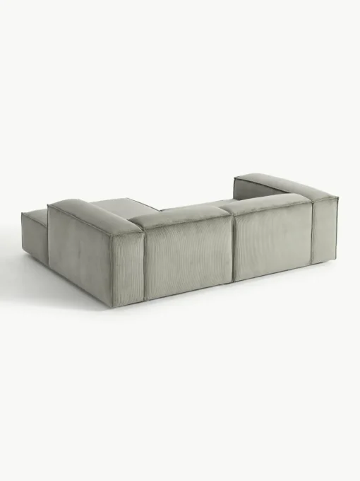 Modulaire hoekbank Lennon van corduroy