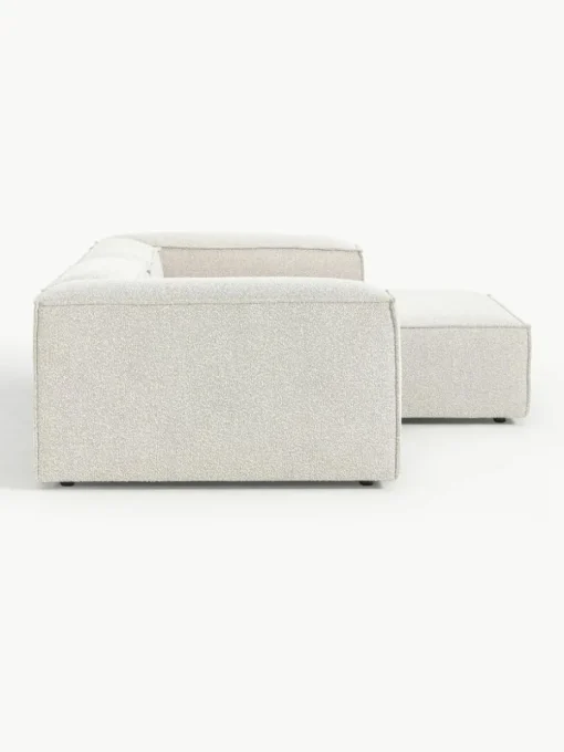 Modulaire hoekbank Lennon uit bouclé