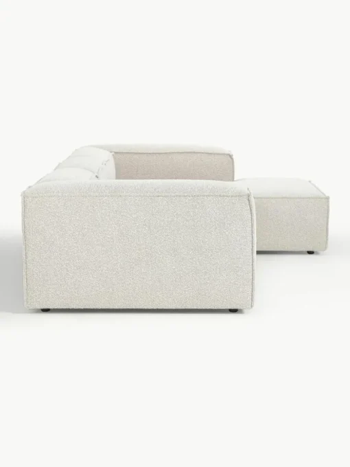 Modulaire hoekbank Lennon uit bouclé