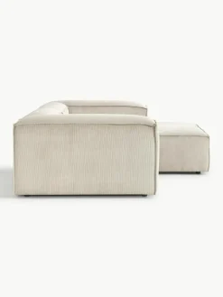 Modulaire hoekbank Lennon van corduroy