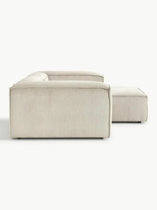 Modulaire hoekbank Lennon van corduroy