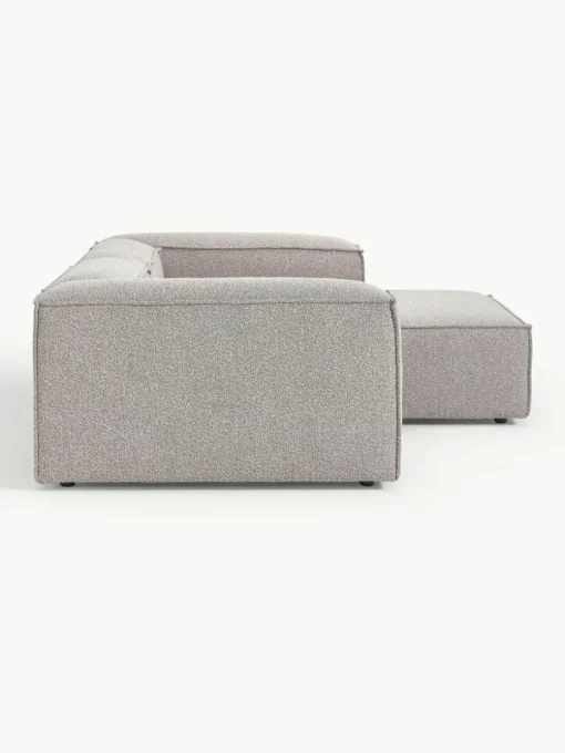 Modulaire hoekbank Lennon uit bouclé