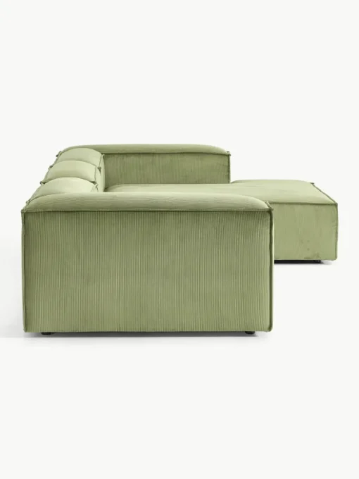 Modulaire hoekbank Lennon van corduroy