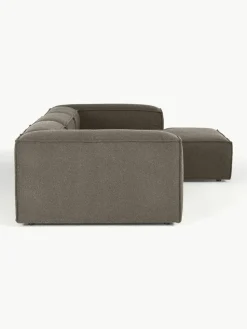 Modulaire hoekbank Lennon uit bouclé