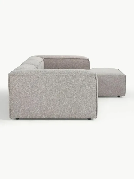 Modulaire hoekbank Lennon uit bouclé