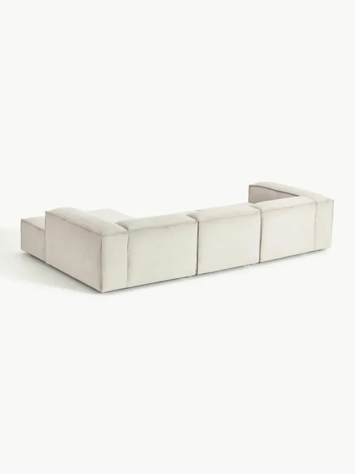 Modulaire hoekbank Lennon van corduroy