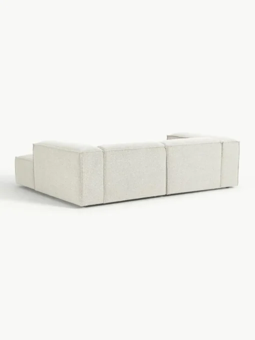 Modulaire hoekbank Lennon uit bouclé