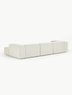 Modulaire hoekbank Lennon uit bouclé