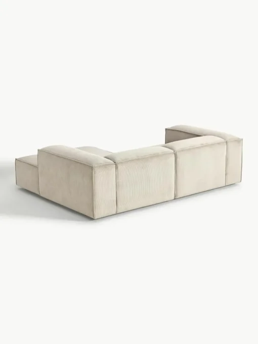 Modulaire hoekbank Lennon van corduroy
