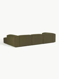 Modulaire hoekbank Lennon uit bouclé
