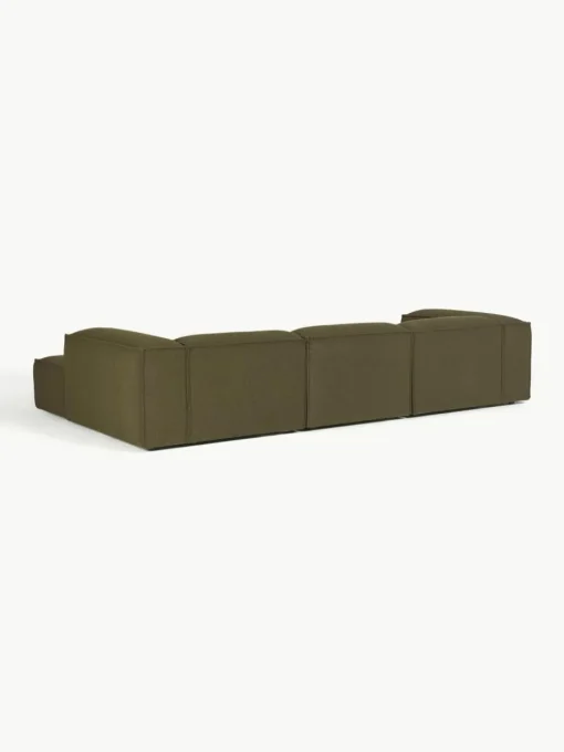 Modulaire hoekbank Lennon uit bouclé