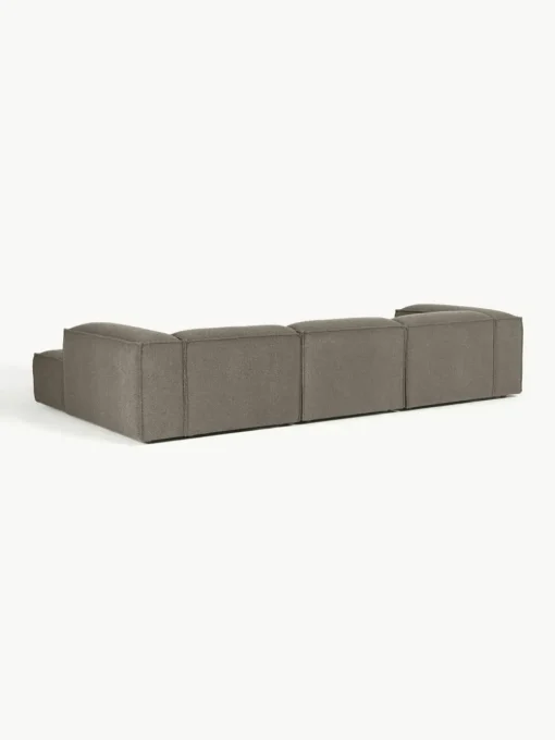 Modulaire hoekbank Lennon uit bouclé