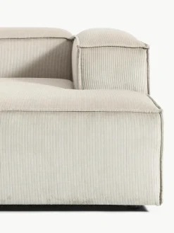 Modulaire hoekbank Lennon van corduroy