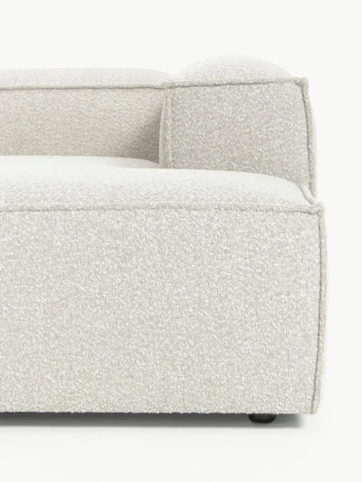 Modulaire hoekbank Lennon uit bouclé