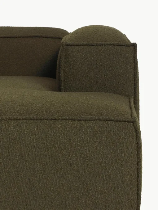 Modulaire hoekbank Lennon uit bouclé