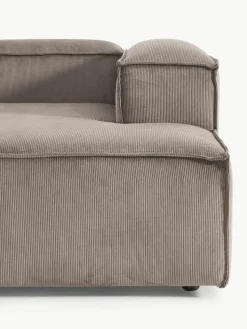 Modulaire hoekbank Lennon van corduroy