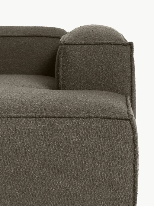 Modulaire hoekbank Lennon uit bouclé