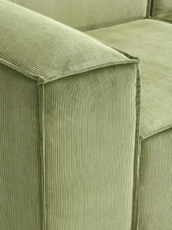 Modulaire hoekbank Lennon van corduroy