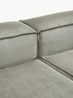 Modulaire hoekbank Lennon van corduroy