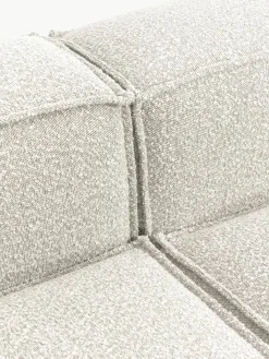 Modulaire hoekbank Lennon uit bouclé