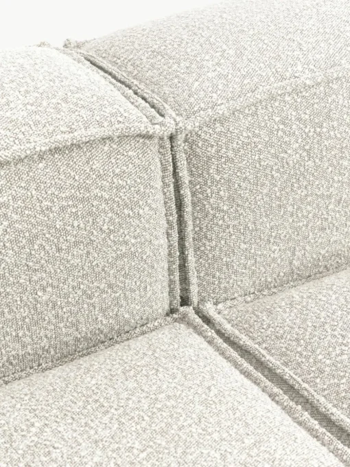 Modulaire hoekbank Lennon uit bouclé