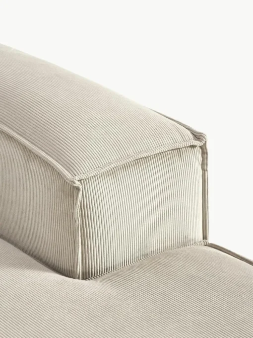 Modulaire hoekbank Lennon van corduroy