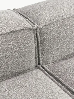 Modulaire hoekbank Lennon uit bouclé