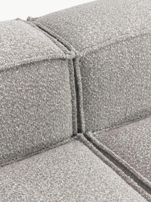 Modulaire hoekbank Lennon uit bouclé