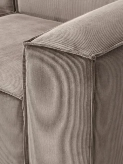 Modulaire hoekbank Lennon van corduroy