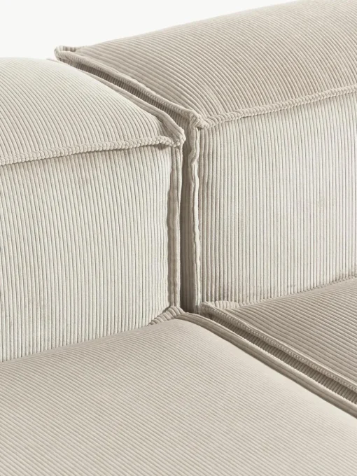 Modulaire hoekbank Lennon van corduroy