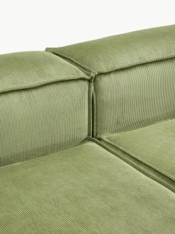Modulaire hoekbank Lennon van corduroy
