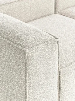Modulaire hoekbank Lennon uit bouclé