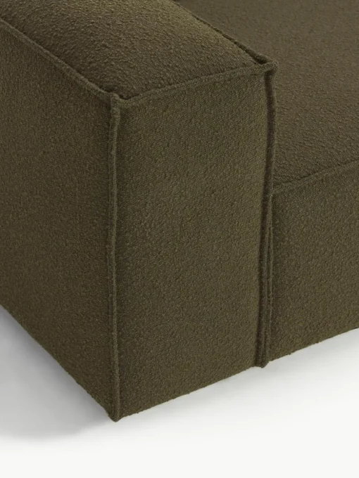 Modulaire hoekbank Lennon uit bouclé