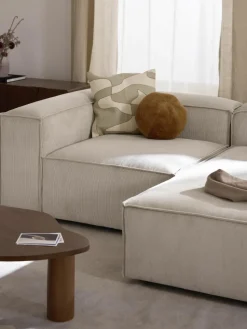Modulaire hoekbank Lennon van corduroy