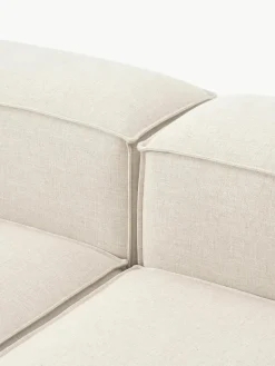 Modulaire hoekbank Lennon van linnenmix