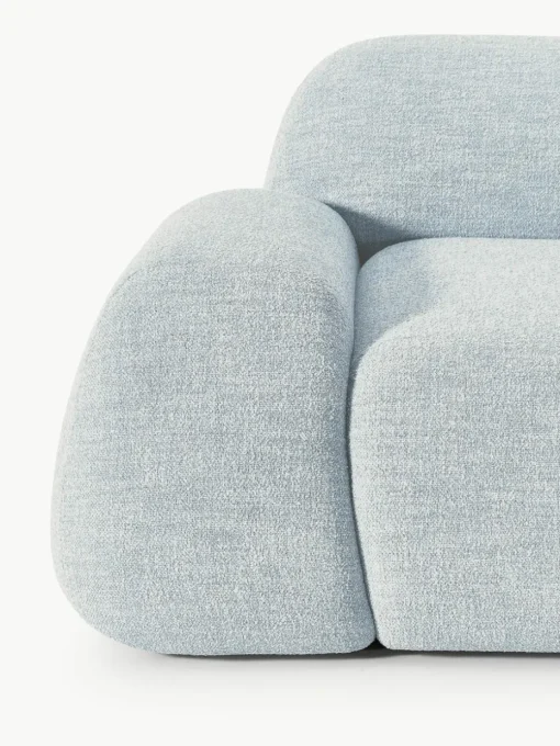 Modulaire hoekbank Wolke (4-zits) van bouclé
