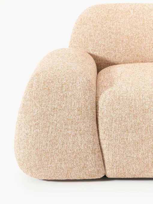 Modulaire hoekbank Wolke (4-zits) van bouclé