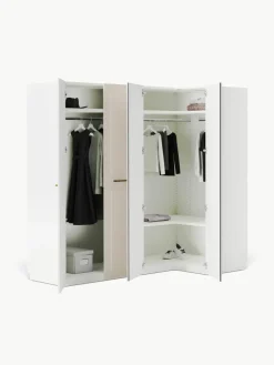 Modulaire hoekkast Charlotte, 215 cm breed, diverse varianten