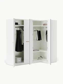 Modulaire hoekkast Charlotte, 215 cm breed, diverse varianten