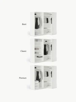 Modulaire hoekkast Charlotte, 215 cm breed, diverse varianten