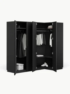 Modulaire hoekkast Leon, 215 cm breed, diverse varianten
