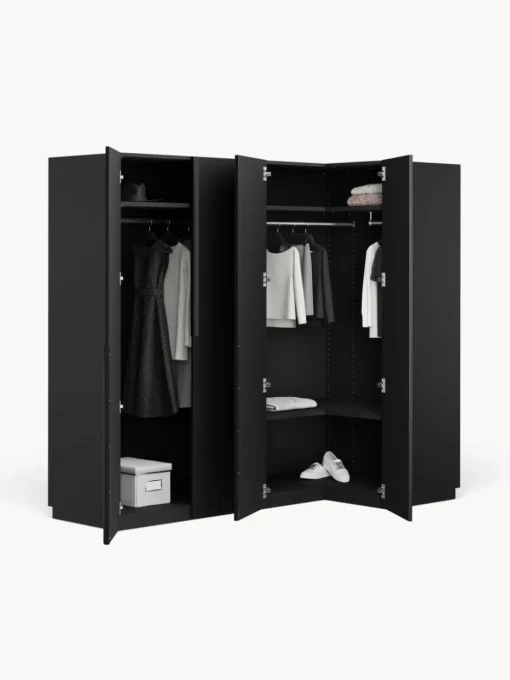 Modulaire hoekkast Leon, 215 cm breed, diverse varianten