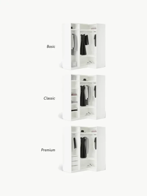 Modulaire hoekkast Leon, 115 cm breed