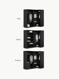 Modulaire hoekkast Leon, 215 cm breed, diverse varianten
