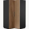 Modulaire hoekkast Simone, 115 cm breed